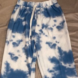 tie die sweats